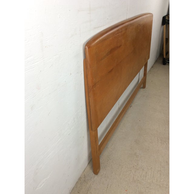 Mid Century Modern Full Size Headboard by Heywood Wakefield For Sale - Image 9 of 17