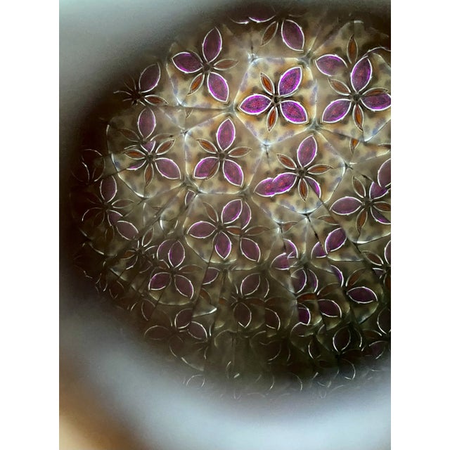 Antique Metal & Stained Glass Kaleidoscope For Sale - Image 9 of 10
