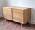 Stunning solid wood vintage double-sided room divider. One side features 4 drawers and a cabinet, while the other has open...