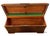 Vintage Lane Art Deco Style Mahogany & Burlwood Cedar Lined Trunk / Blanket Chest For Sale In Greensboro - Image 6 of 12