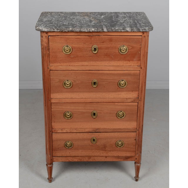 French French Louis XVI Chiffonier, or Tall Chest of Drawers, Circa 1780-1800 For Sale - Image 3 of 9