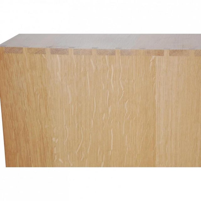 Deep Bookcase in Oak by Mogens Koch, 1980s For Sale - Image 11 of 13