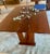 1950s Art Deco Style Mahogany Wood Dining Table / Console For Sale - Image 9 of 12