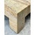 Vintage Monumental Travertine Parsons Coffee Table For Sale - Image 9 of 13