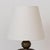 Brass Pair of French Antique Metal Table Lamps For Sale - Image 8 of 13