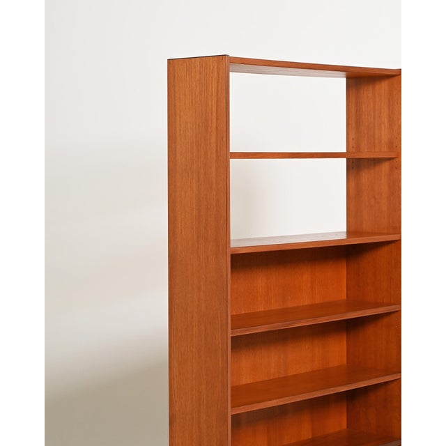 Vintage Scandinavian Teak Bookcase, 1960s For Sale - Image 6 of 7