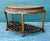 Sienna Vintage Fretwork Demilune Console Table For Sale - Image 8 of 12