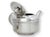 An authentic 1940s United States Navy officers' mess teapot by Reed & Barton in heavy silverplate. Built for military...