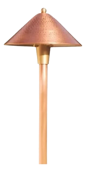 Grand Mirage Hand Hammered Copper Path Light
