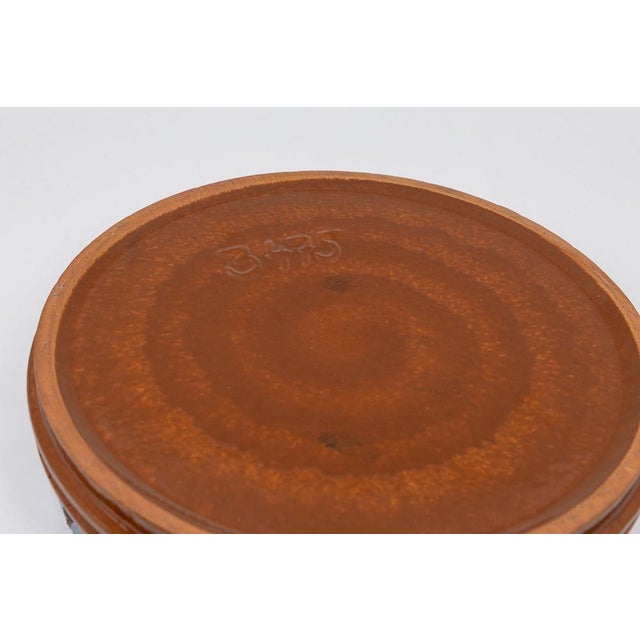 Vintage Scandinavian Ceramic Bowl For Sale - Image 4 of 5