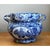 Vintage Blue and White Ceramic Jardiniere For Sale - Image 12 of 12