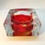 Vintage Square Ashtray in Handcrafted Murano Glass by Flavio Poli for Seguso, 1960s For Sale - Image 6 of 11