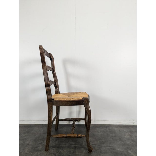 Neo-Rustic Louis XV Chairs, Set of 6 For Sale - Image 5 of 7
