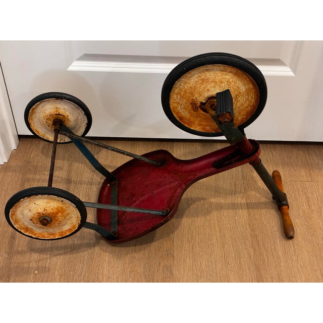 1930’s Billy Boy Tricycle Scooter Oakland Engineer Co For Sale - Image 11 of 12