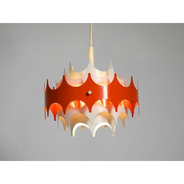 Space Age Metal Pendant Lamp from Doria Leuchten, 1960s For Sale - Image 13 of 18