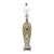 Contemporary Modern Silver & Gold Ceramic "Allegheny" Table Lamp by Uttermost For Sale