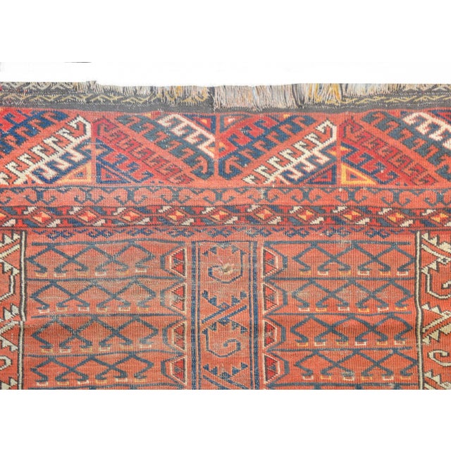 Early 20th Century Ersari Turkish Rug For Sale In Chicago - Image 6 of 10