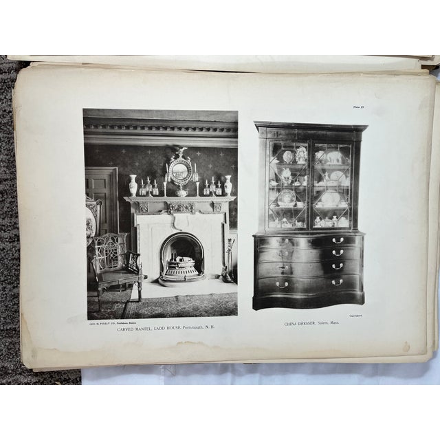 1914 The Architecture Interiors and Furniture of the American Colonies During the 18th Century Book For Sale - Image 12 of 12