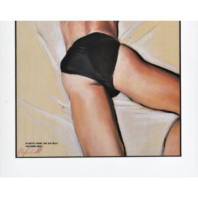 Contemporary Matted Stefano Canulli's Fashion Print for Men's Briefs For Sale - Image 3 of 5