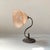 Danish Functionalist Wall Sconce in Brass & Salmon Marble Glass, 1940s For Sale - Image 3 of 9