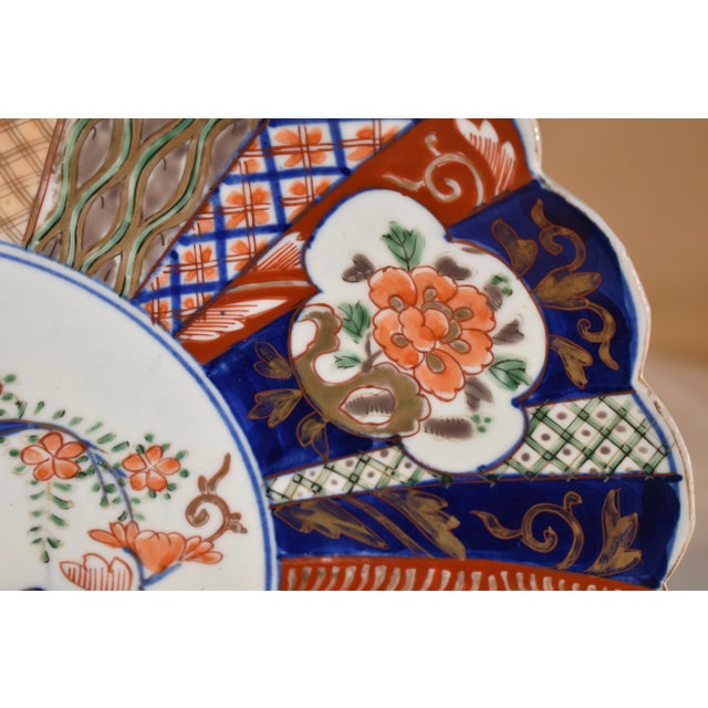 Blue 19th Century Imari Charger For Sale - Image 8 of 11