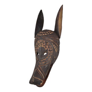 Early 20th Century Bwa or Bobo Animal Mask Burkina Faso For Sale