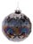 Glass Ball Ornament Set of 4  5" For Sale