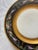 Ceramic Set of 12 Pristine Hutschenreuther Black Knight Porcelain Dinner Plates – Gold Encrusted Pheasant & Fruit Motif, Mid-20th Century, Decorated in Usa For Sale - Image 7 of 10