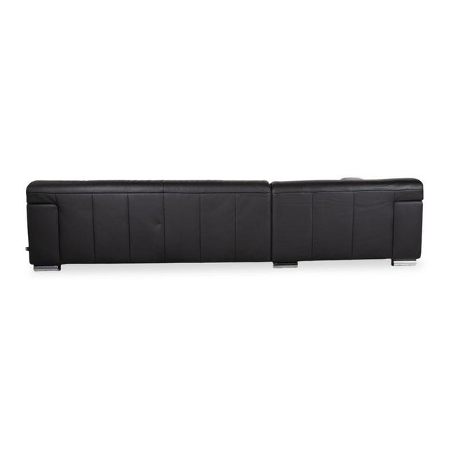 Loft Leather Corner Sofa in Black by Ewald Schillig For Sale - Image 15 of 18