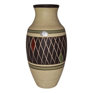 Mid-Century Ceramic Vase from Bay-Keramik, 1960s For Sale