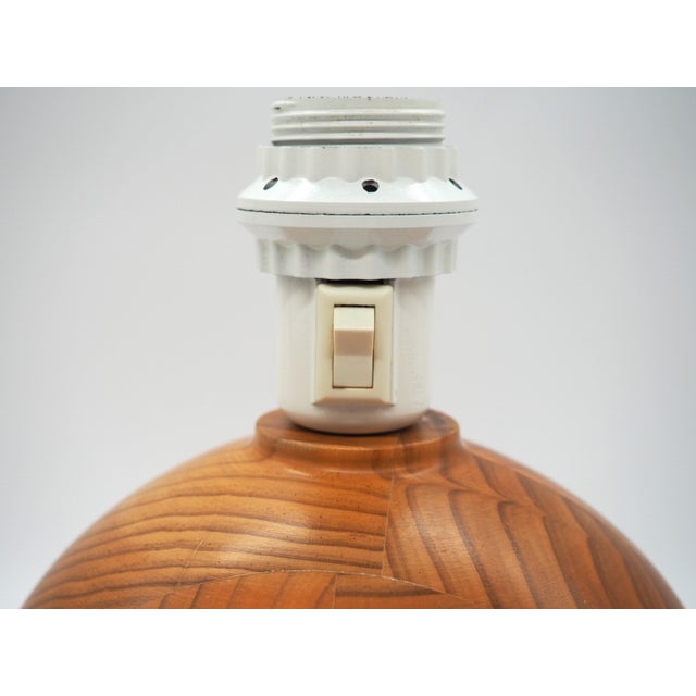 Vintage Pine Table Lamps from Ikea, Sweden, 1980s, Set of 2 For Sale - Image 10 of 17