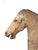 Folk Art Decorative 19th-Century Carved Wooden Horse on Platform For Sale - Image 3 of 13