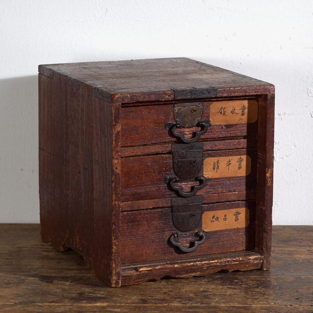 Japanese Meiji Ko-Dansu Desk Chest For Sale - Image 11 of 11