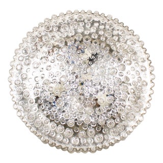Large Vintage Bubble Glass Ceiling or Wall Lamps from Staff Leuchten, 1970s For Sale