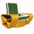 Restored 10 Strand Square Pretzel Rattan Lounge Chair Paul Frankl Style, Pair For Sale - Image 9 of 10