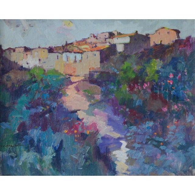 Three framed colourist oils by various artists. artist name: signed (unidentified at present) approx date: second half of...