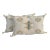 Contemporary White Mizwad Silk Sabra Pillows Covers- a Pair For Sale