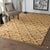 10x14 Refined Brown Classic Damask Floral Modern Hand Knotted Wool Carpet Rug For Sale In New York - Image 6 of 7