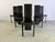 Vintage Hich Back Dining Chairs, 1980s, Set of 6 For Sale - Image 4 of 10