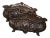 Pair of 19th Century French Louis XV Cast Iron Jardinières Signed Dechenard For Sale