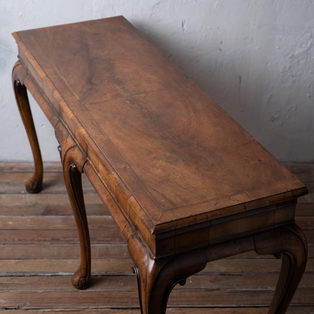 Brown Irish Georgian Console Table For Sale - Image 8 of 12