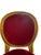 French Historic Philadelphia Orchestra Academy of Music Proscenium Box Chair With Original Brass Identifier Plaque For Sale - Image 3 of 8