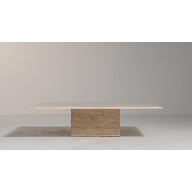 19th Century France Cream Marble Coffee Table For Sale - Image 10 of 11