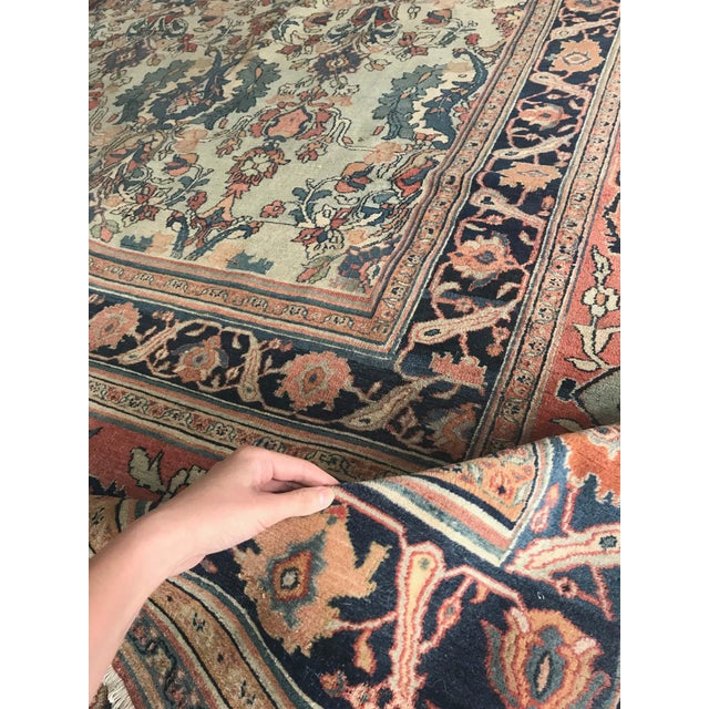 Oversized 1880s Antique Persian Khorassan Rug For Sale - Image 4 of 11