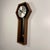 Mid-Century Modern Arthur Umanoff for Howard Miller #557 Coffin Pendulum Wall Clock For Sale - Image 3 of 12