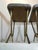 Vintage Brass Stools, Italy, 1950s, Set of 2 For Sale - Image 9 of 12