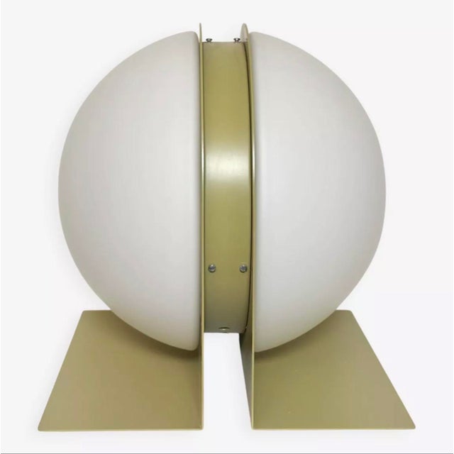 Model 10445 Lamp in Light Glass by Ben Swildens for Verre Lumière, 1970s For Sale - Image 6 of 6