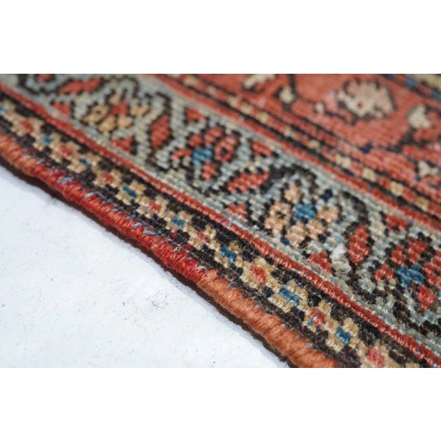Textile Late 18th Century Antique Sarouk Rug 8'9'' x 11'10'' For Sale - Image 7 of 11