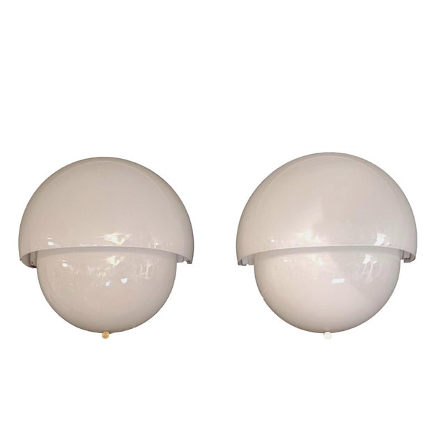 Mania Wall Lamps by Vico Magistetti for Artemide, Italy, 1960s, Set of 2 For Sale - Image 9 of 9