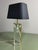 Large Mid-Century Hollywood Regency Acrylic Glass and Brass Table Lamp attributed to Maison Jansen, France, 1970s For Sale - Image 4 of 11